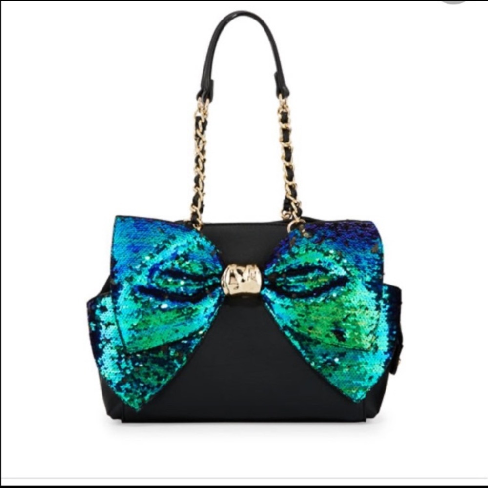 Betsey Johnson - *RARE* Mermaid Bow Tie Purse